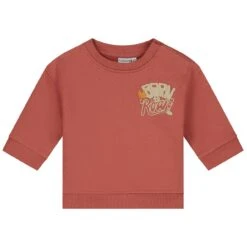 Prénatal Baby Sweater Lange Mouwen Printopdruk Rood