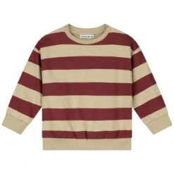 Prénatal Baby Sweater Lange Mouwen Strepen Rood