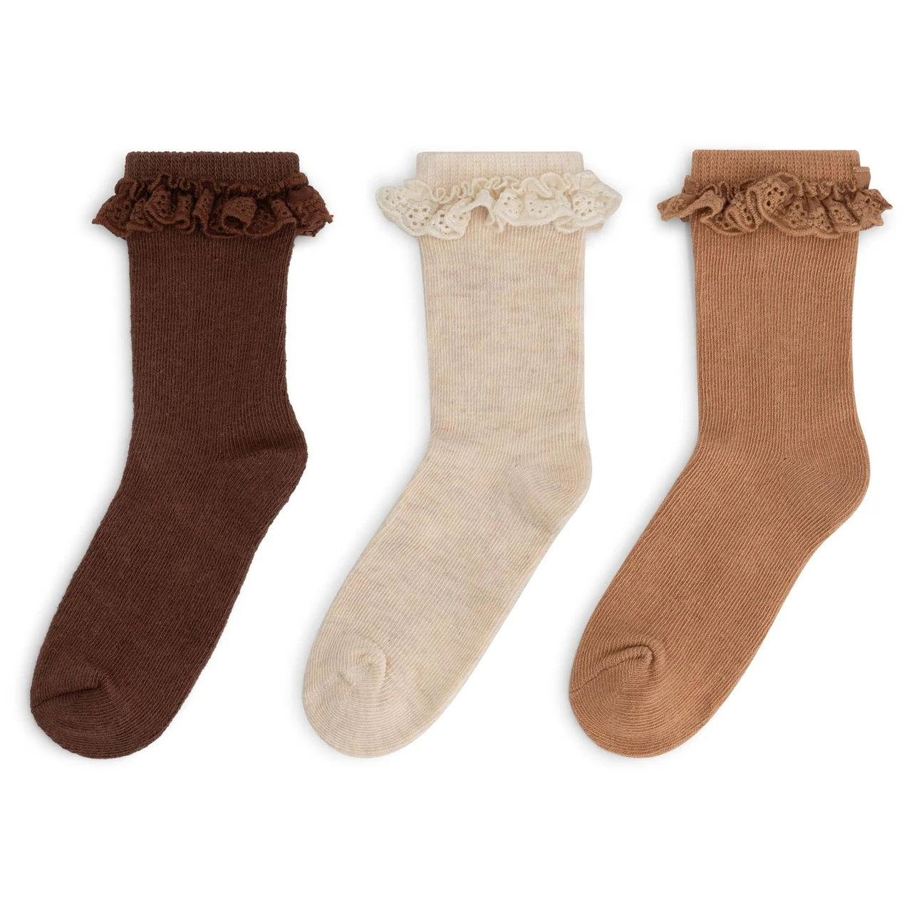 Prénatal Sokken 3 Paar Bruin 1 Prénatal Sokken 3 Paar Bruin