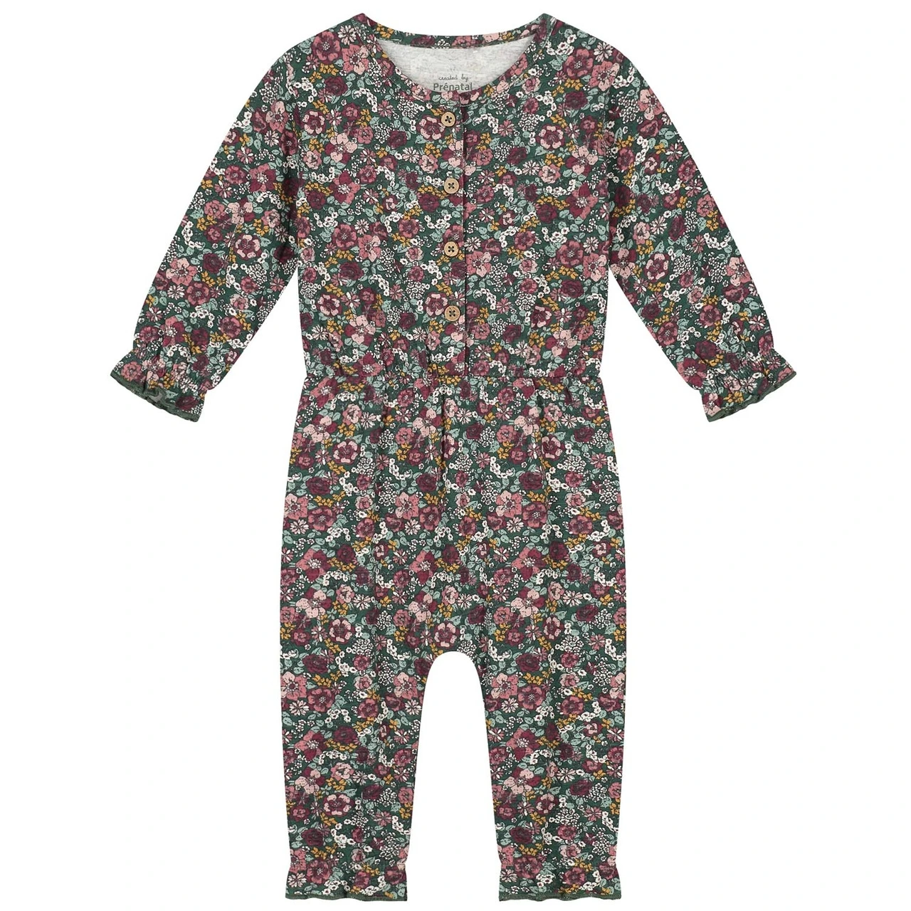 Prénatal Baby Jumpsuit Lange Mouwen Bloemen Multi 1 Prénatal Baby Jumpsuit Lange Mouwen Bloemen Multi