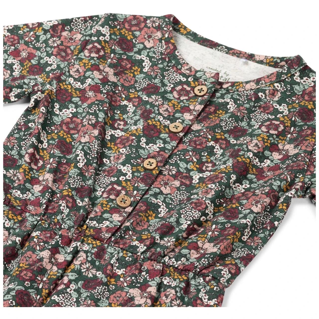 Prénatal Baby Jumpsuit Lange Mouwen Bloemen Multi 3 Prénatal Baby Jumpsuit Lange Mouwen Bloemen Multi - Afbeelding 3