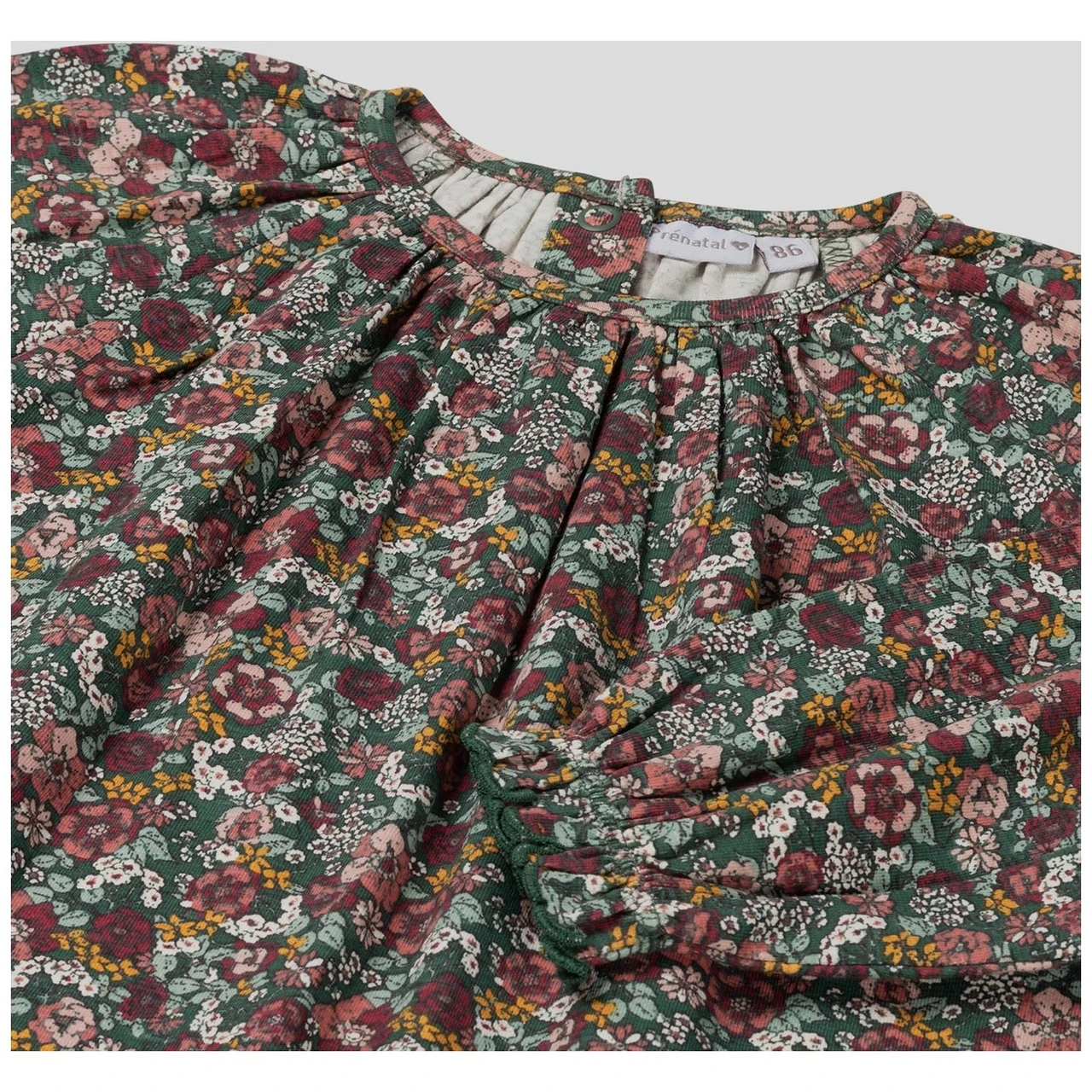 Prénatal Baby Blouse Lange Mouwen Bloemen Multi 3 Prénatal Baby Blouse Lange Mouwen Bloemen Multi - Afbeelding 3
