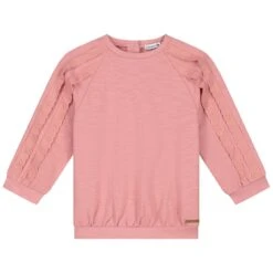 Prénatal Peuter Sweater Lange Mouwen Effen Roze