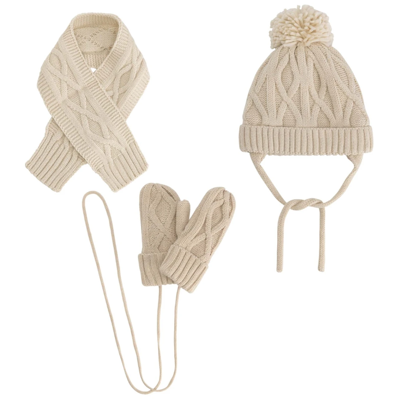 Prénatal Peuter Sjaal Beige 2 Prénatal Peuter Sjaal Beige - Afbeelding 2