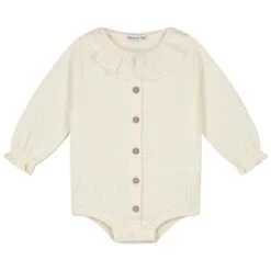 Prénatal Baby Body Lange Mouwen Effen Wit