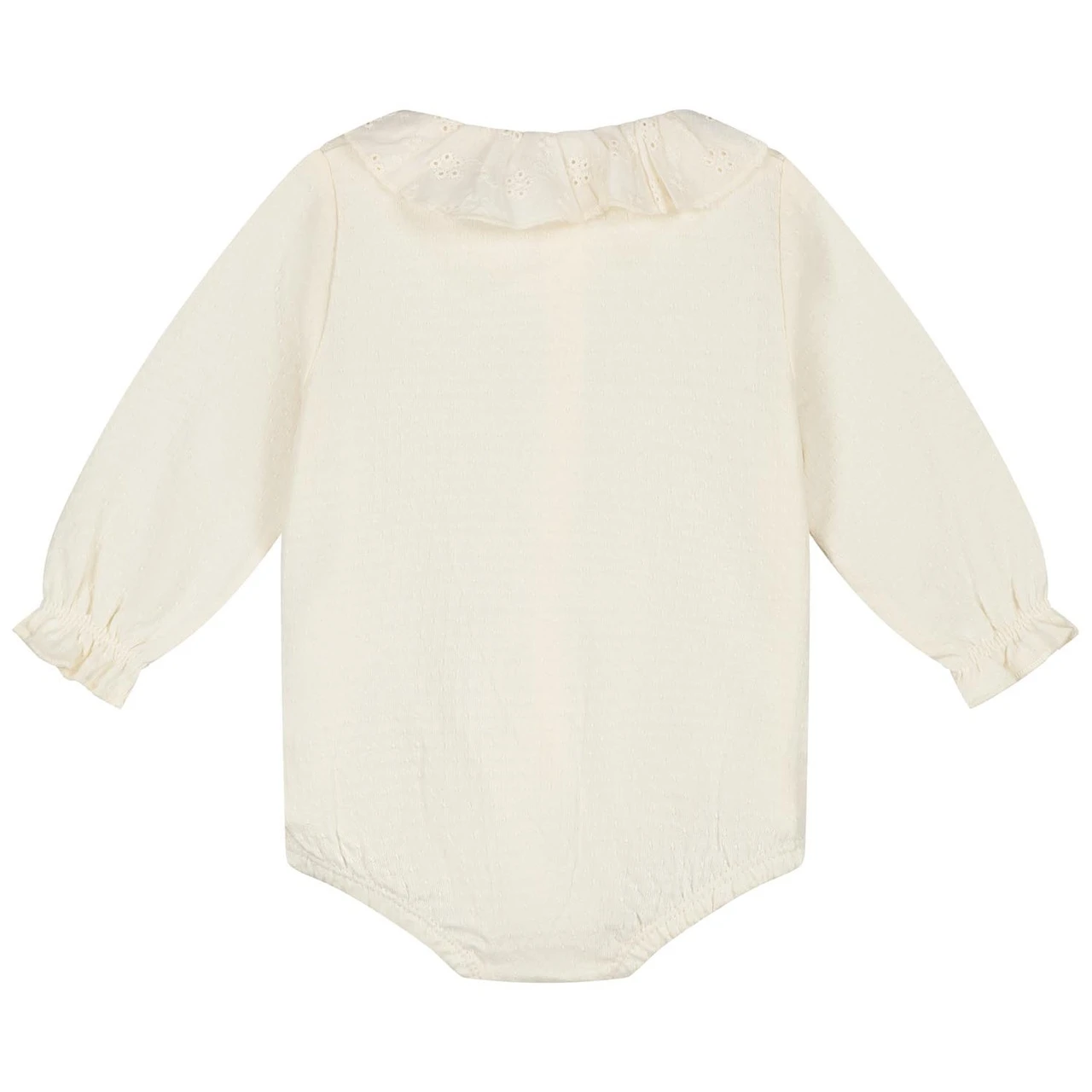 Prénatal Baby Body Lange Mouwen Effen Wit 2 Prénatal Baby Body Lange Mouwen Effen Wit - Afbeelding 2