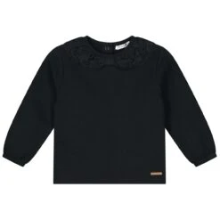 Prenatal 27 Prénatal Baby Shirt Lange Mouwen Effen Zwart