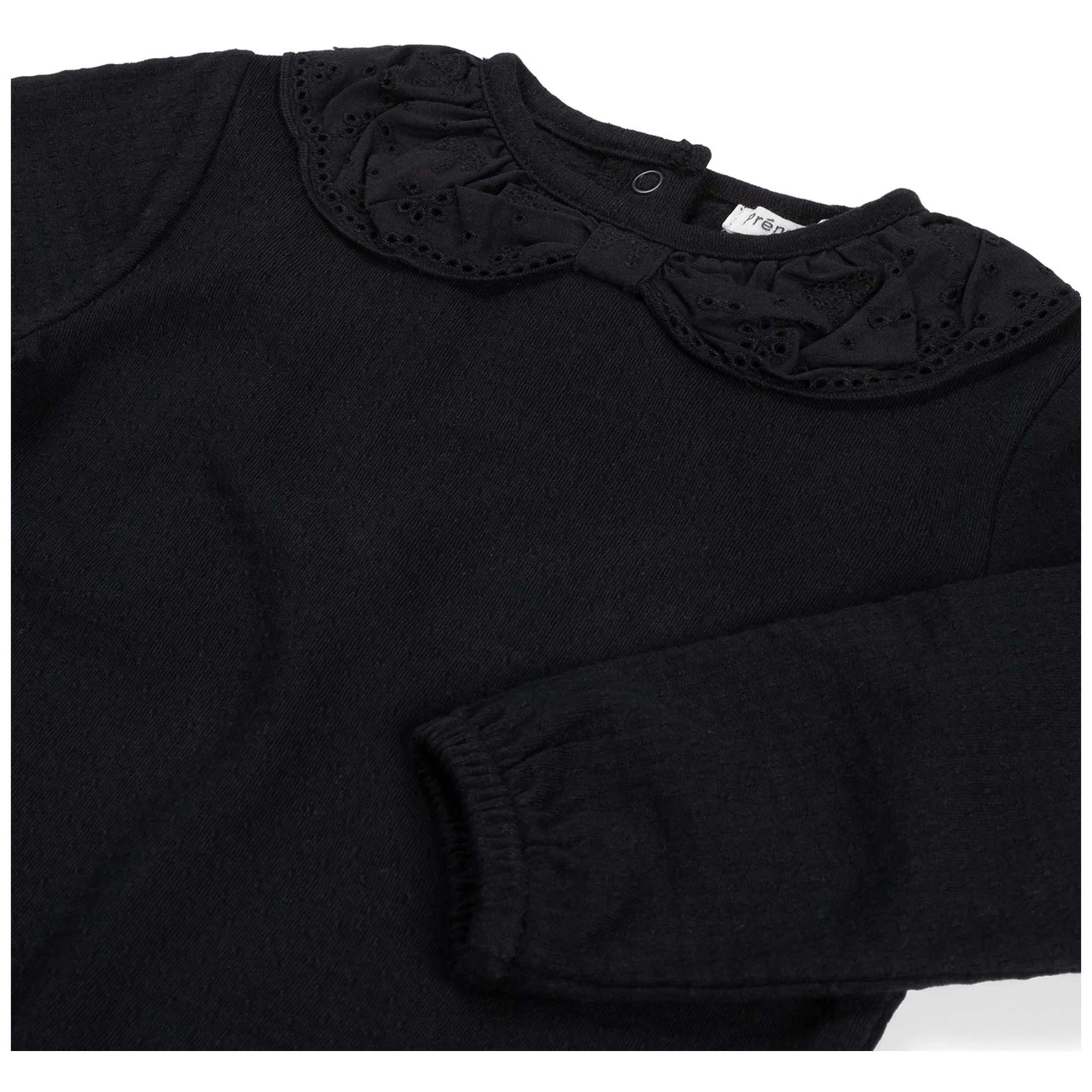 Prénatal Baby Shirt Lange Mouwen Effen Zwart 3 Prénatal Baby Shirt Lange Mouwen Effen Zwart - Afbeelding 3