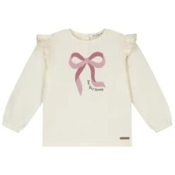 Prénatal Peuter Shirt Lange Mouwen Printopdruk Wit