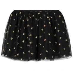 Prénatal Peuter Rok Tuleall Over Print Zwart