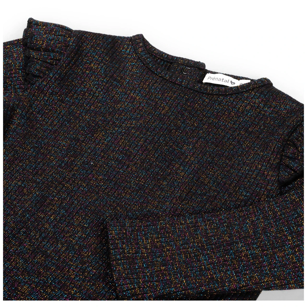 Prénatal Peuter Shirt Lange Mouwen Effen Zwart 3 Prénatal Peuter Shirt Lange Mouwen Effen Zwart - Afbeelding 3