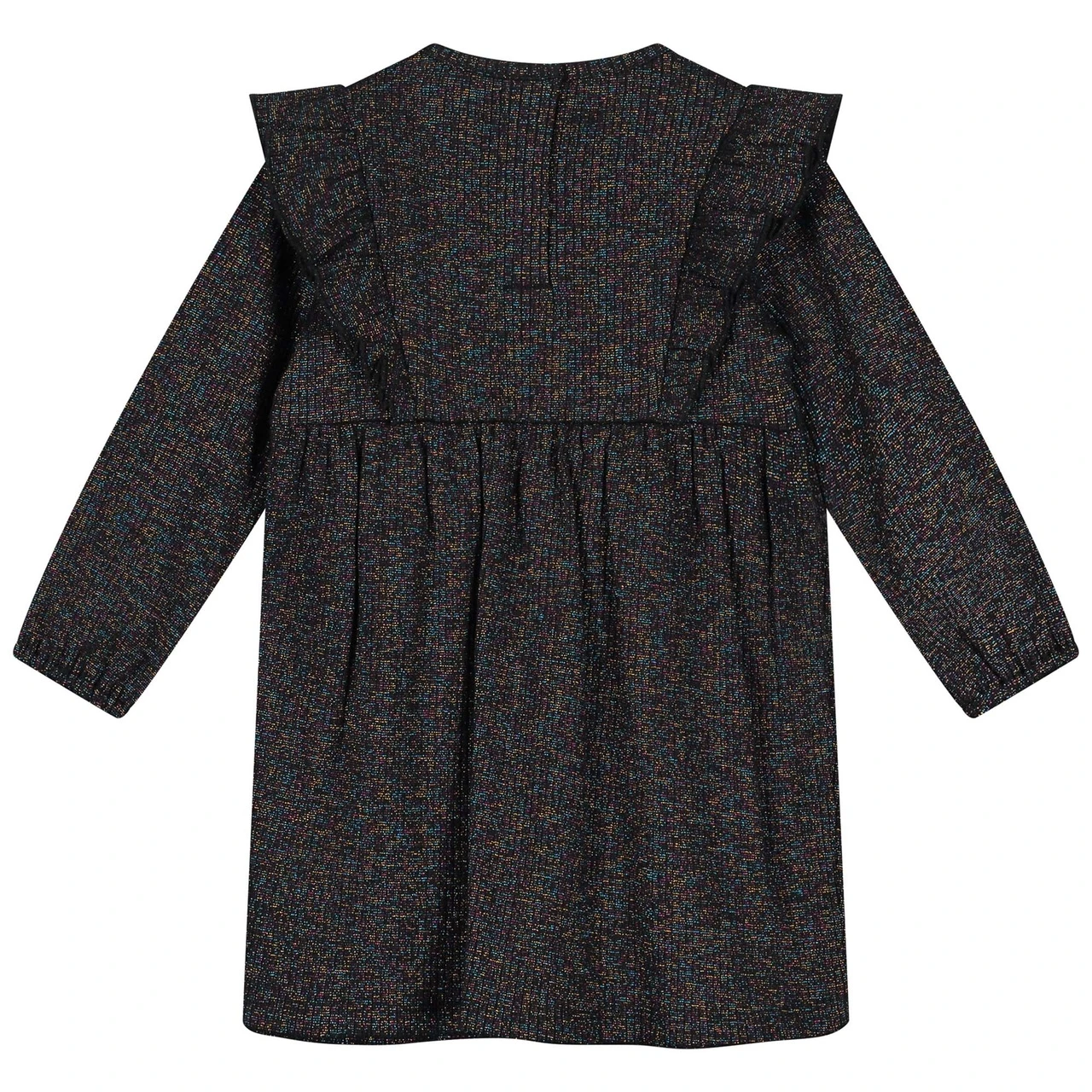 Prénatal Baby Jurk Glitter Lange Mouwen Effen Zwart 2 Prénatal Baby Jurk Glitter Lange Mouwen Effen Zwart - Afbeelding 2