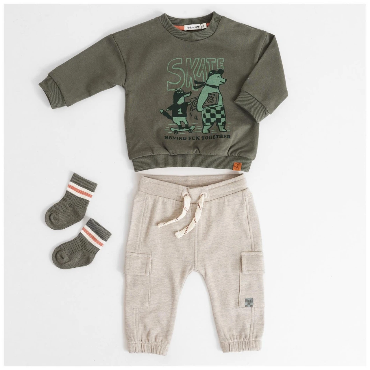 Prénatal Baby Broekeffen Grijs 4 Prénatal Baby Broekeffen Grijs - Afbeelding 4