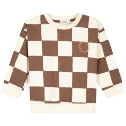 Prénatal Baby Sweater Lange Mouwen Meerkleurig Bruin