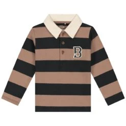 Prénatal Baby Polo Lange Mouwen Strepen Multi