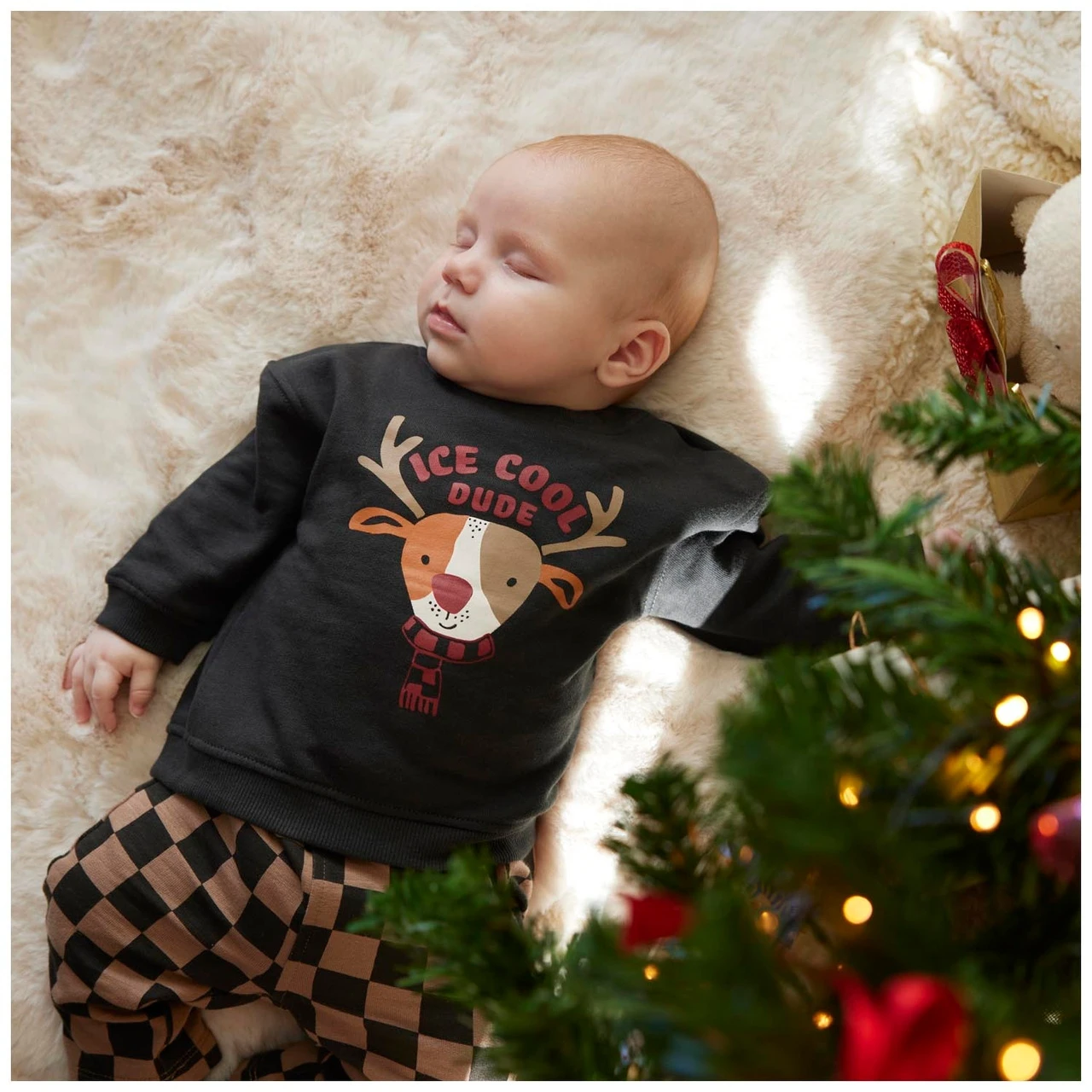 Prénatal Baby Sweater Lange Mouwen Printopdruk Grijs 5 Prénatal Baby Sweater Lange Mouwen Printopdruk Grijs - Afbeelding 5