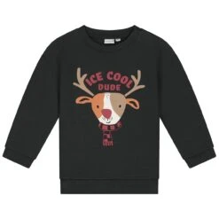 Prénatal Peuter Sweater Lange Mouwen Printopdruk Grijs