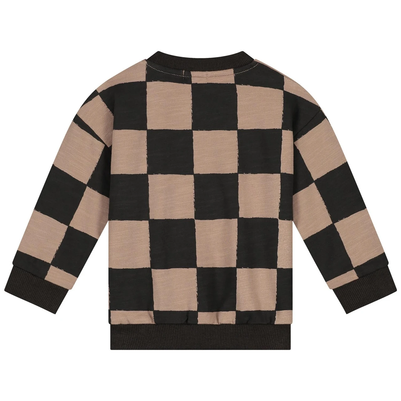 Prénatal Baby Sweater Lange Mouwen Ruit Bruin 2 Prénatal Baby Sweater Lange Mouwen Ruit Bruin - Afbeelding 2