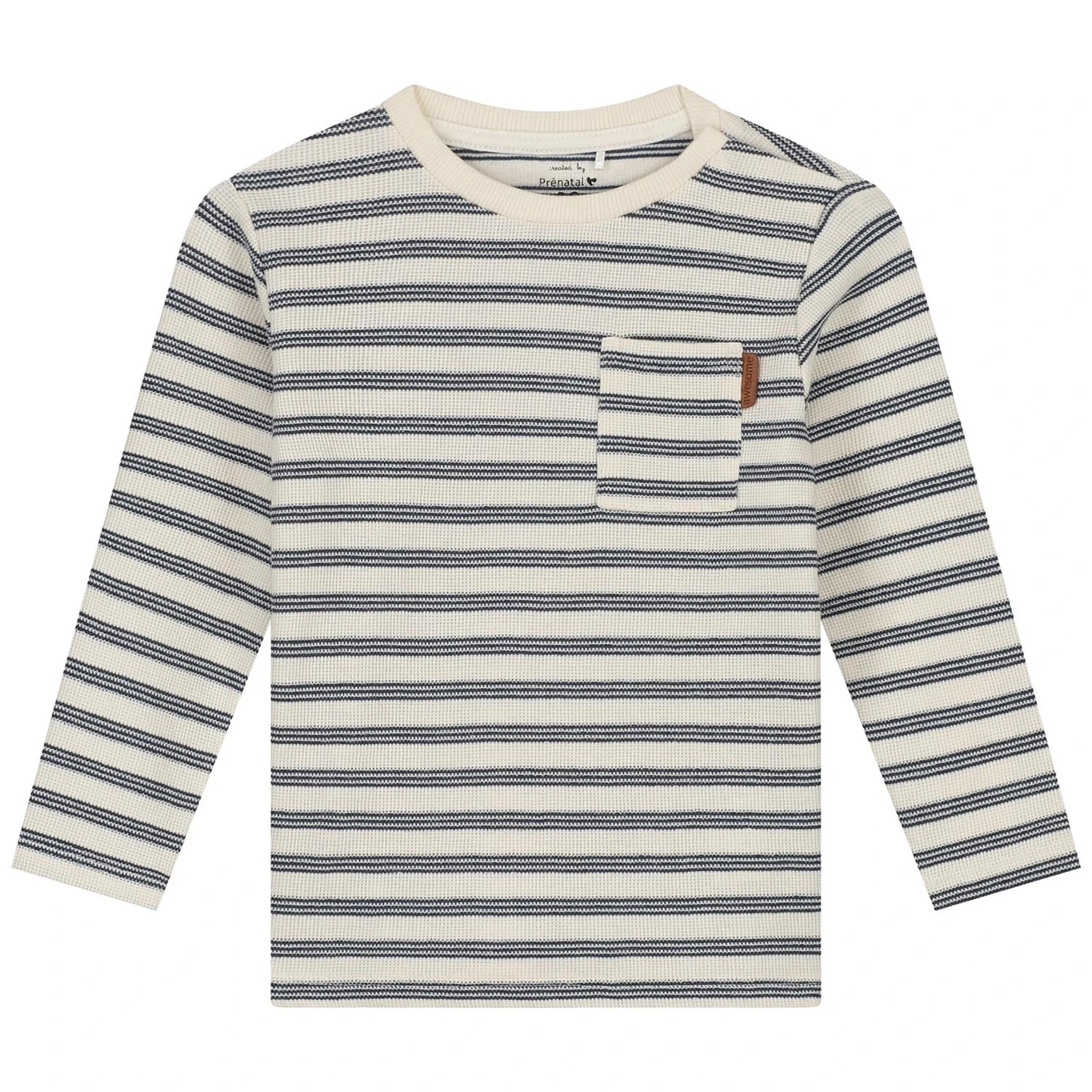 Prénatal Baby Shirt 2 Stuks Lange Mouwen Strepen Blauw 2 Prénatal Baby Shirt 2 Stuks Lange Mouwen Strepen Blauw - Afbeelding 2